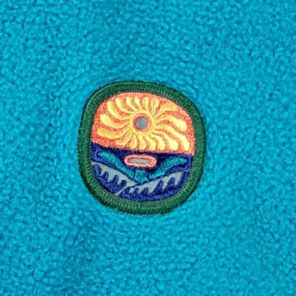 Patagonia Microdini 1/2 Zip Pullover Men XL Fleece Vessel Blue 26200 SP24 - Picture 4 of 9